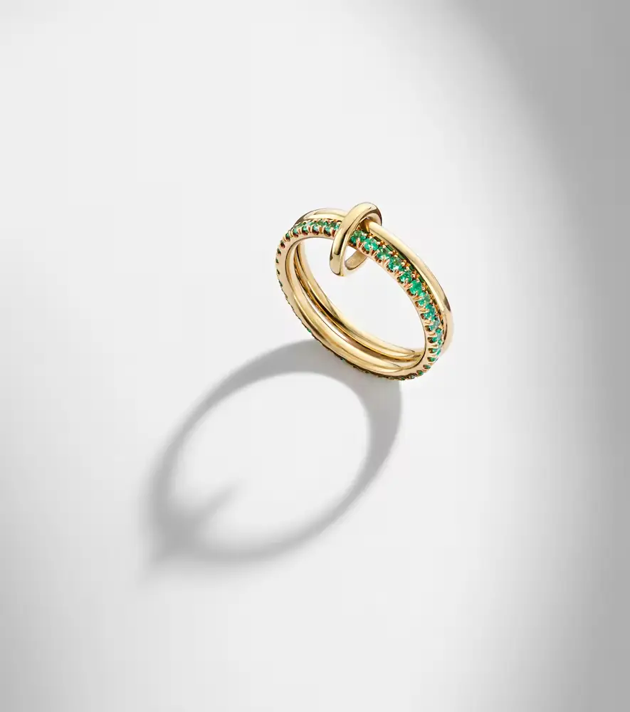 Spinelli Kilcollin Marigold 18kt yellow gold ring with emeralds | Thumbnail 6 Spinelli Kilcollin Marigold 18kt yellow gold ring with emeralds | Thumbnail 6