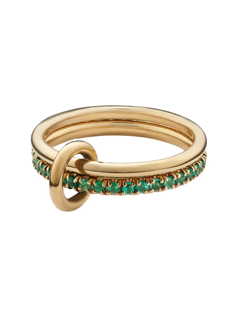 Marigold 18kt yellow gold ring with emeralds Marigold 18kt yellow gold ring with emeralds