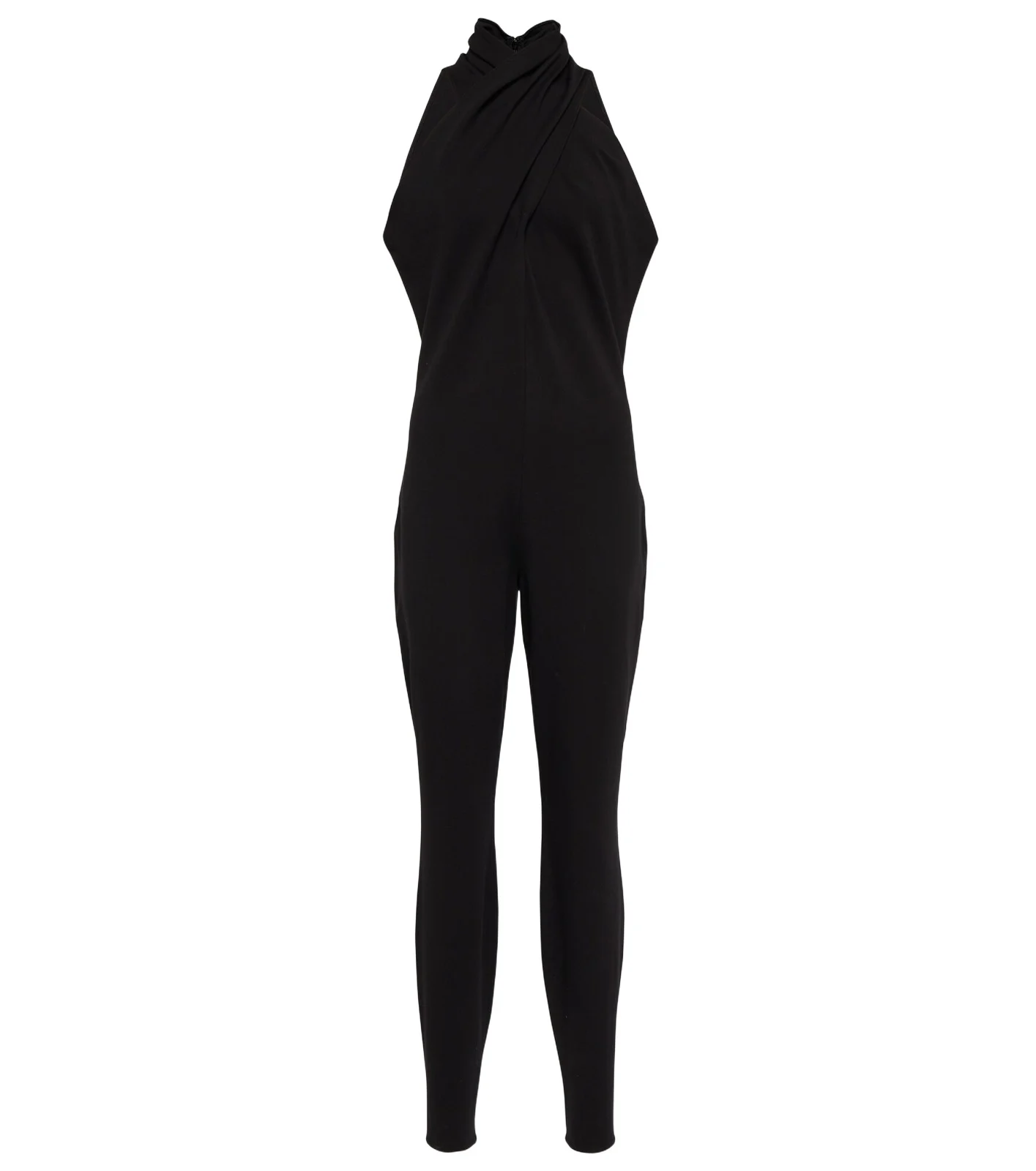 Halterneck crêpe jumpsuit Halterneck crêpe jumpsuit