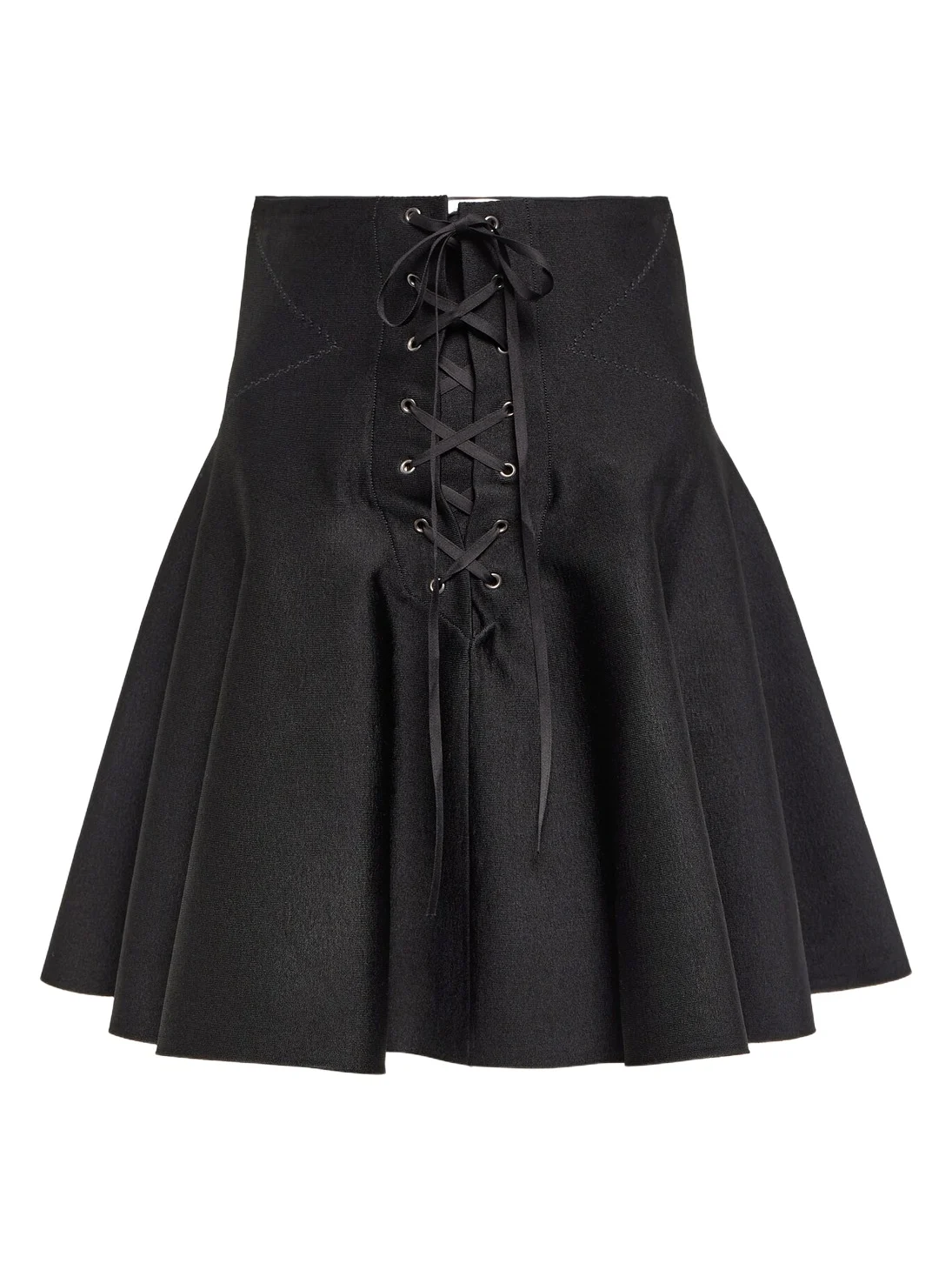 Pleated miniskirt