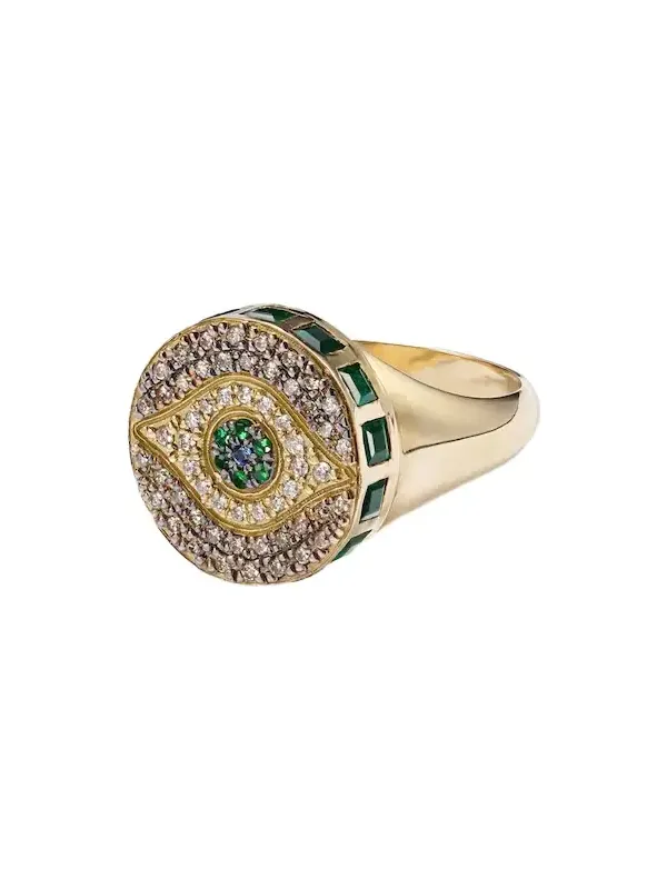 Dawn Candy 18kt gold ring with diamonds and gemstones Dawn Candy 18kt gold ring with diamonds and gemstones