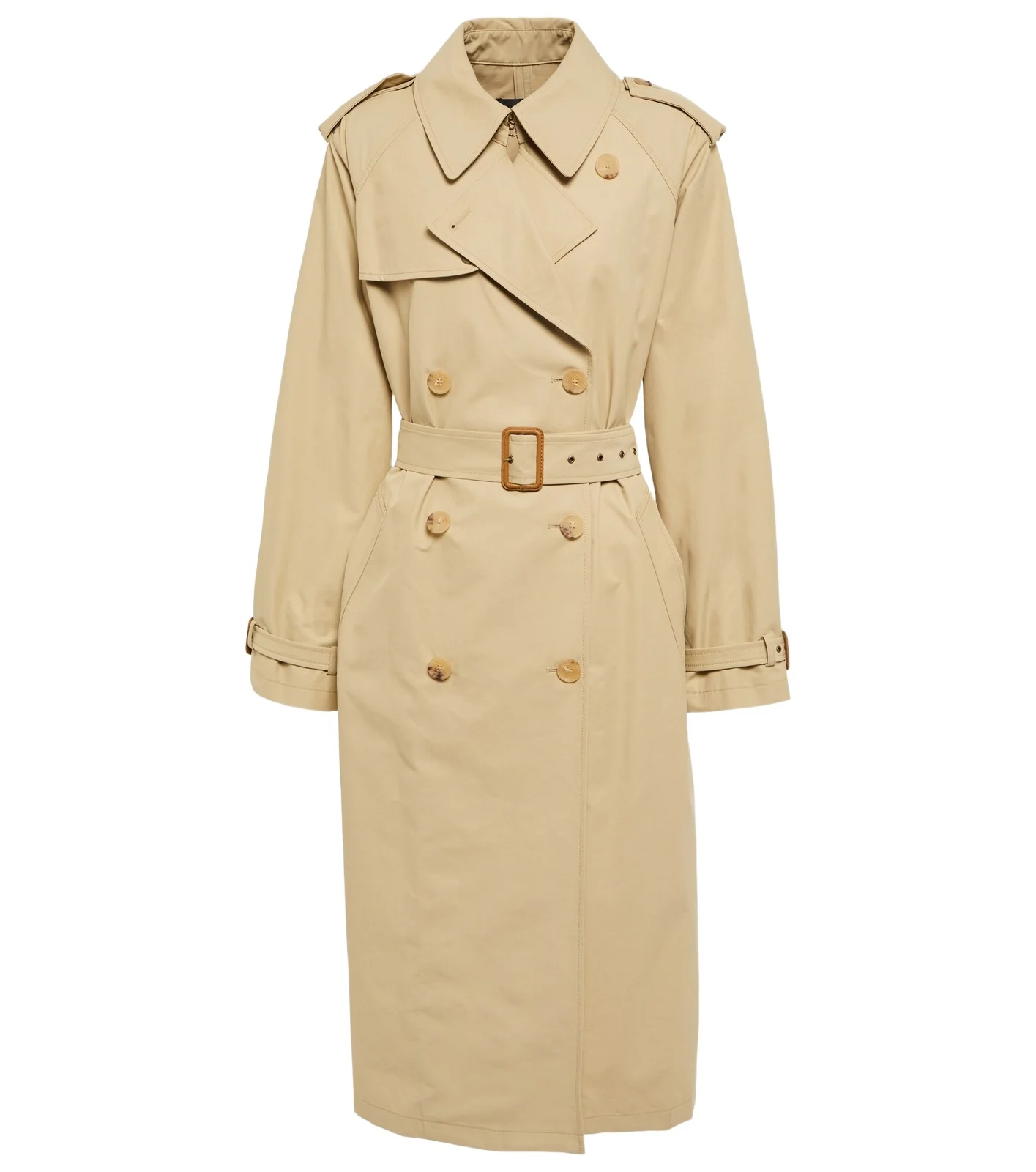 Tanner cotton-blend trench coat