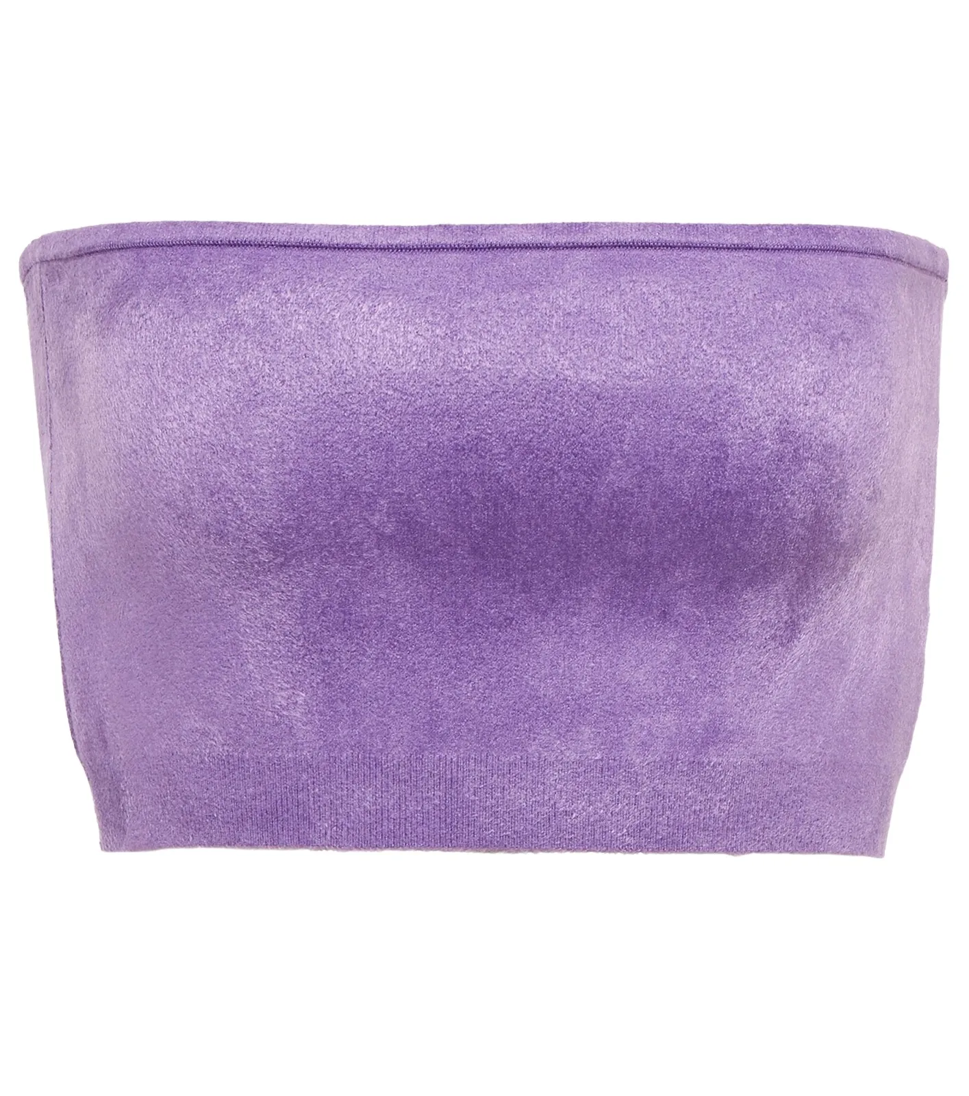 Velvet bandeau top