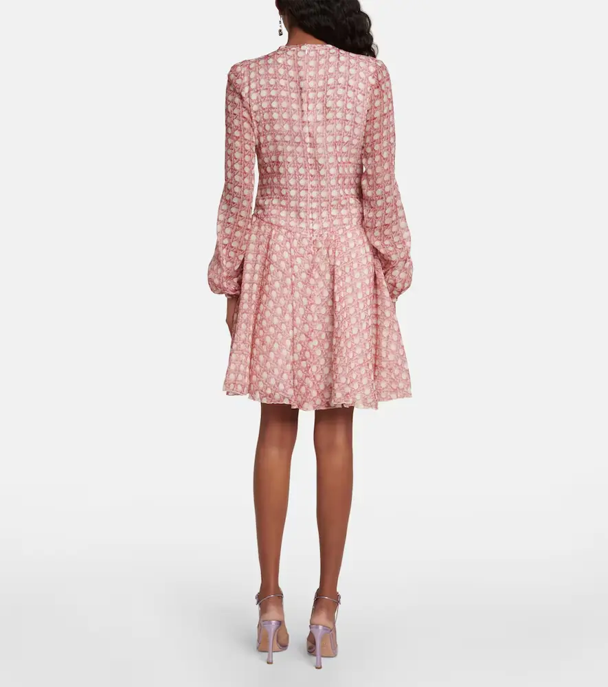 Giambattista Valli Silk georgette minidress | Thumbnail 4
