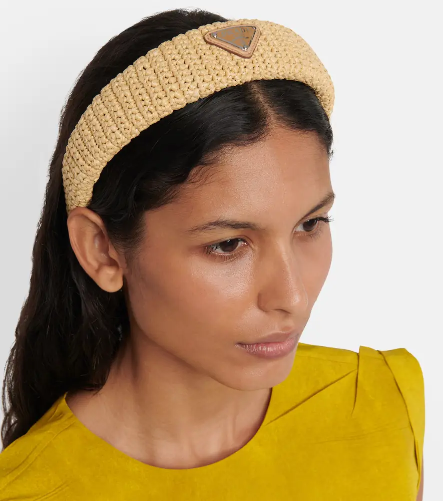 Prada Logo headband | Thumbnail 3