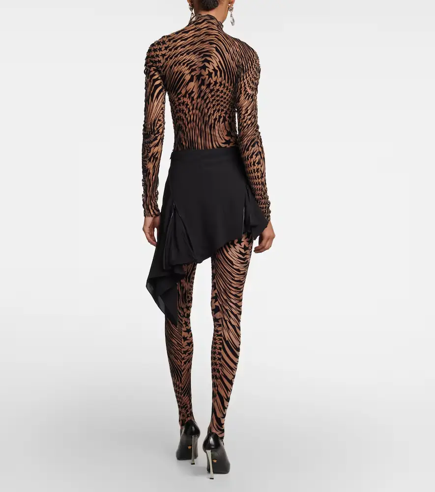 Mugler Asymmetrical high-rise miniskirt | Thumbnail 2 Mugler Asymmetrical high-rise miniskirt | Thumbnail 2
