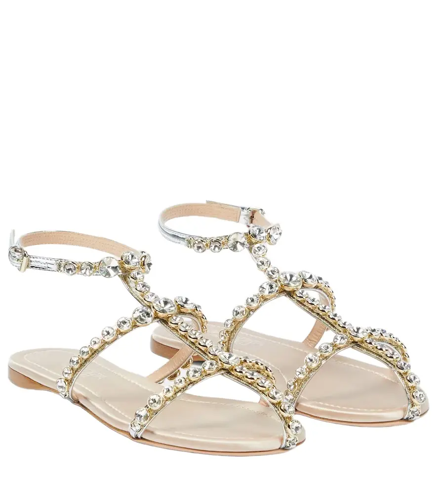 Giambattista Valli Maharani embellished leather sandals | Image 1 Giambattista Valli Maharani embellished leather sandals | Image 1