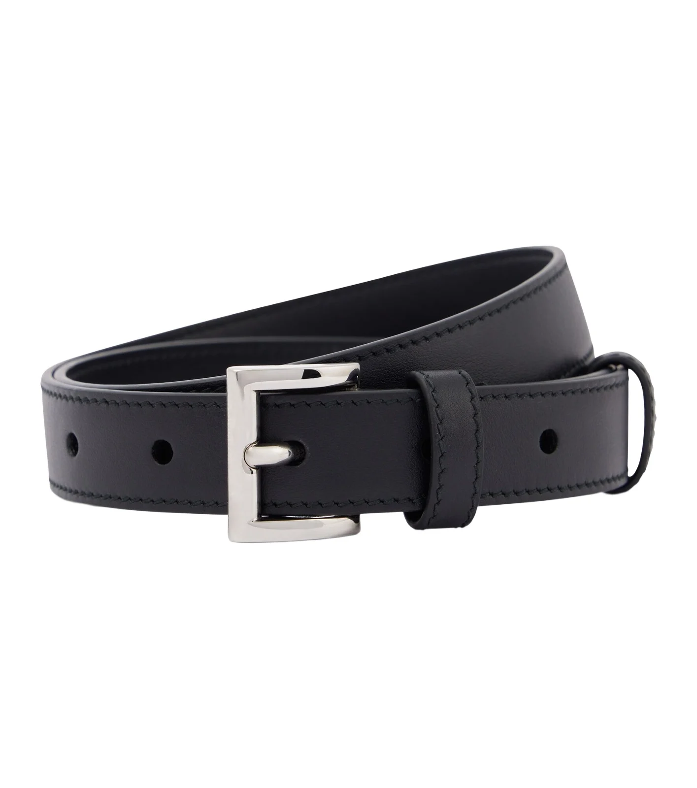 Logo leather belt Logo leather belt