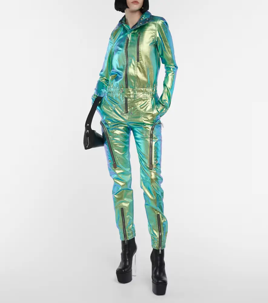Rick Owens Iridescent slim-leg jumpsuit | Thumbnail 3 Rick Owens Iridescent slim-leg jumpsuit | Thumbnail 3