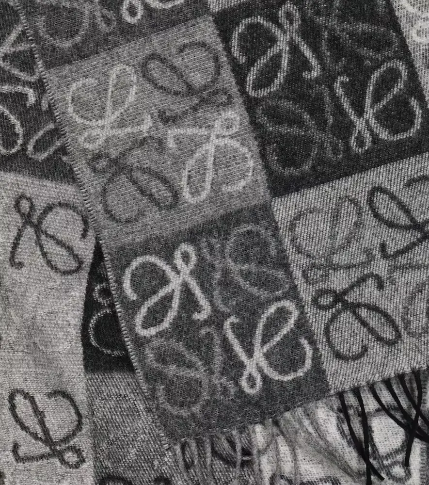 Loewe Anagram wool and cashmere scarf | Thumbnail 5