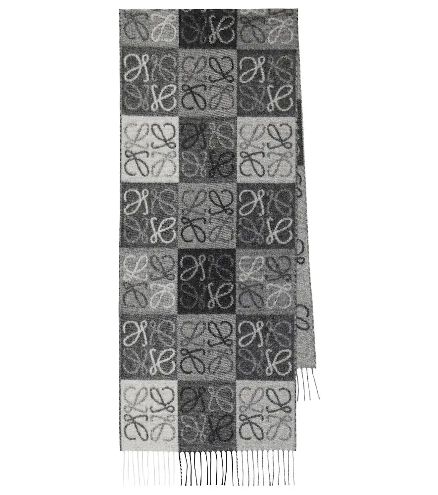 Loewe Anagram wool and cashmere scarf | Image 1 Loewe Anagram wool and cashmere scarf | Image 1