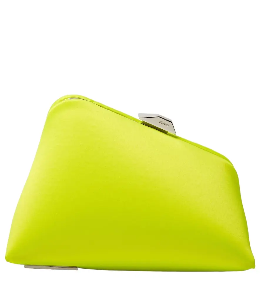 The Attico Midnight satin clutch | Image 1 The Attico Midnight satin clutch | Image 1