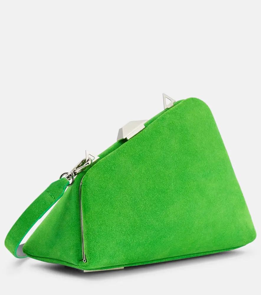 The Attico Midnight suede leather clutch | Thumbnail 3 The Attico Midnight suede leather clutch | Thumbnail 3