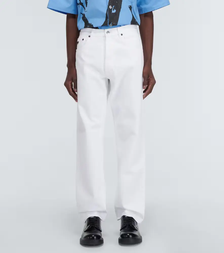 Prada Mid-rise straight jeans | Thumbnail 4 Prada Mid-rise straight jeans | Thumbnail 4