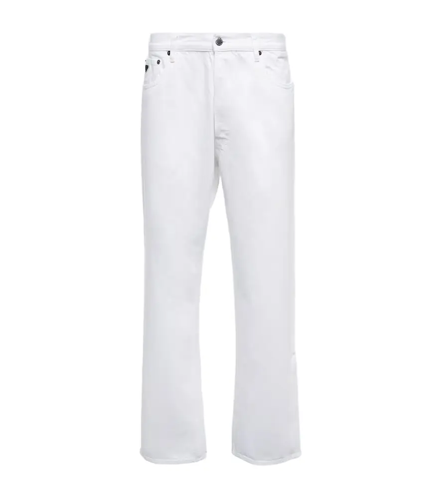 Mid-rise straight jeans Mid-rise straight jeans