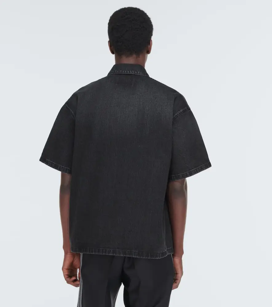 Prada Logo denim shirt | Thumbnail 3