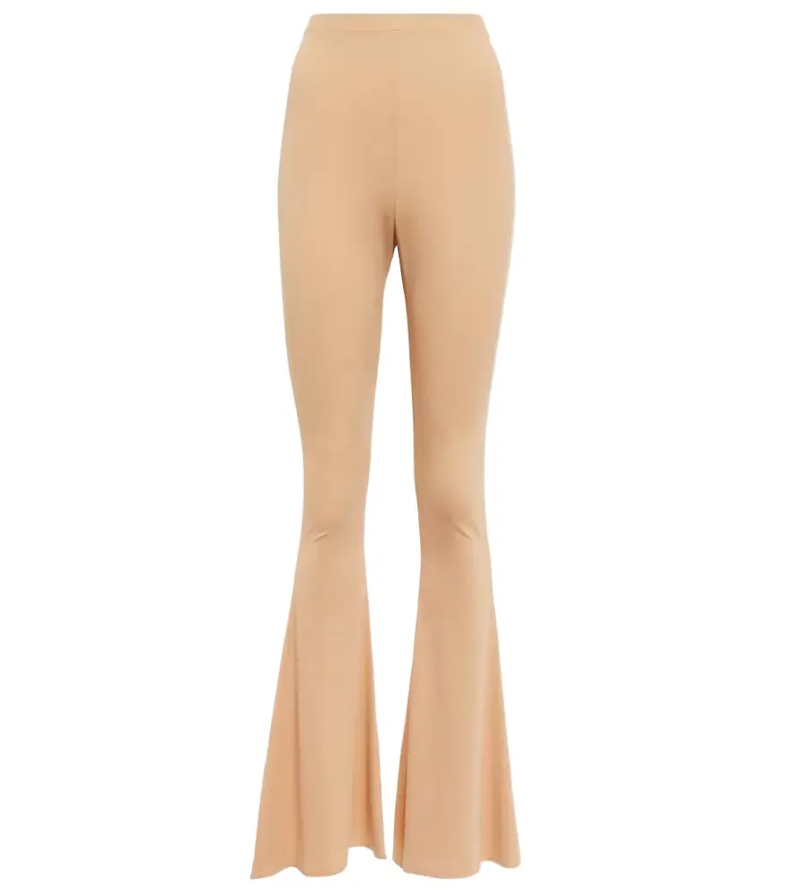 Magda Butrym High-rise jersey flared pants