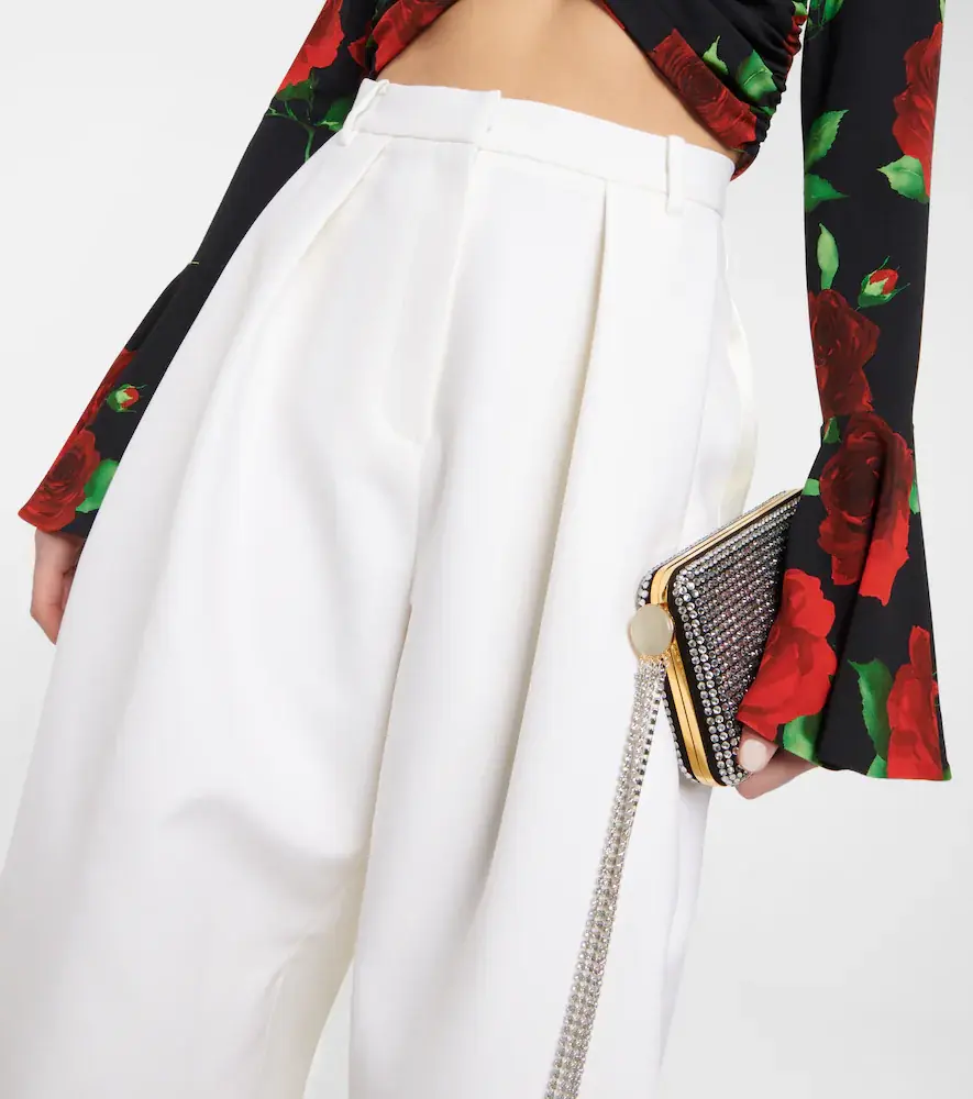 Magda Butrym Silk and wool tapered pants | Thumbnail 6 Magda Butrym Silk and wool tapered pants | Thumbnail 6