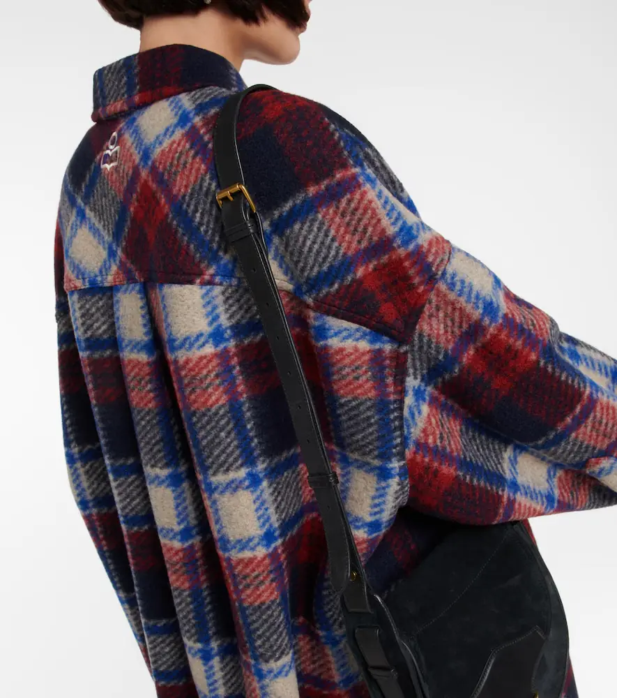 Marant Étoile Fontizi checked coat | Thumbnail 5 Marant Étoile Fontizi checked coat | Thumbnail 5