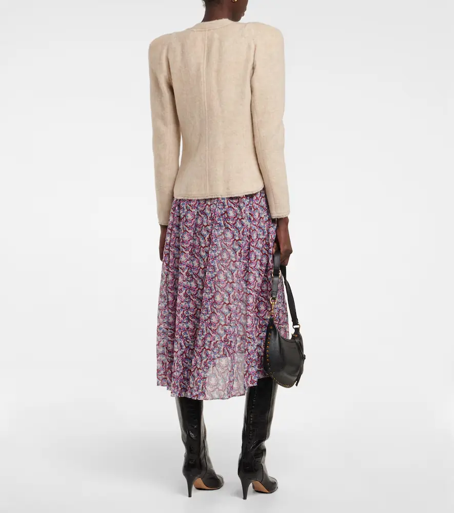 Marant Étoile Nelly wool-blend jacket | Thumbnail 2 Marant Étoile Nelly wool-blend jacket | Thumbnail 2