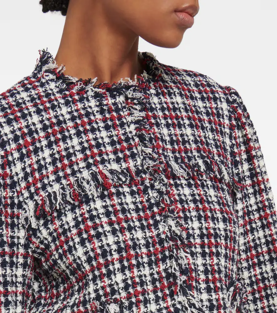 Marant Étoile Cotton-blend tweed jacket | Thumbnail 3 Marant Étoile Cotton-blend tweed jacket | Thumbnail 3