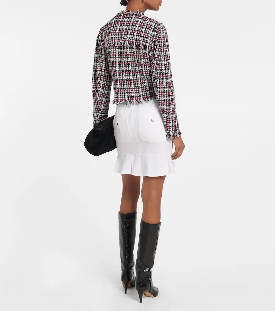 Marant Étoile Cotton-blend tweed jacket | Thumbnail 4 Marant Étoile Cotton-blend tweed jacket | Thumbnail 4