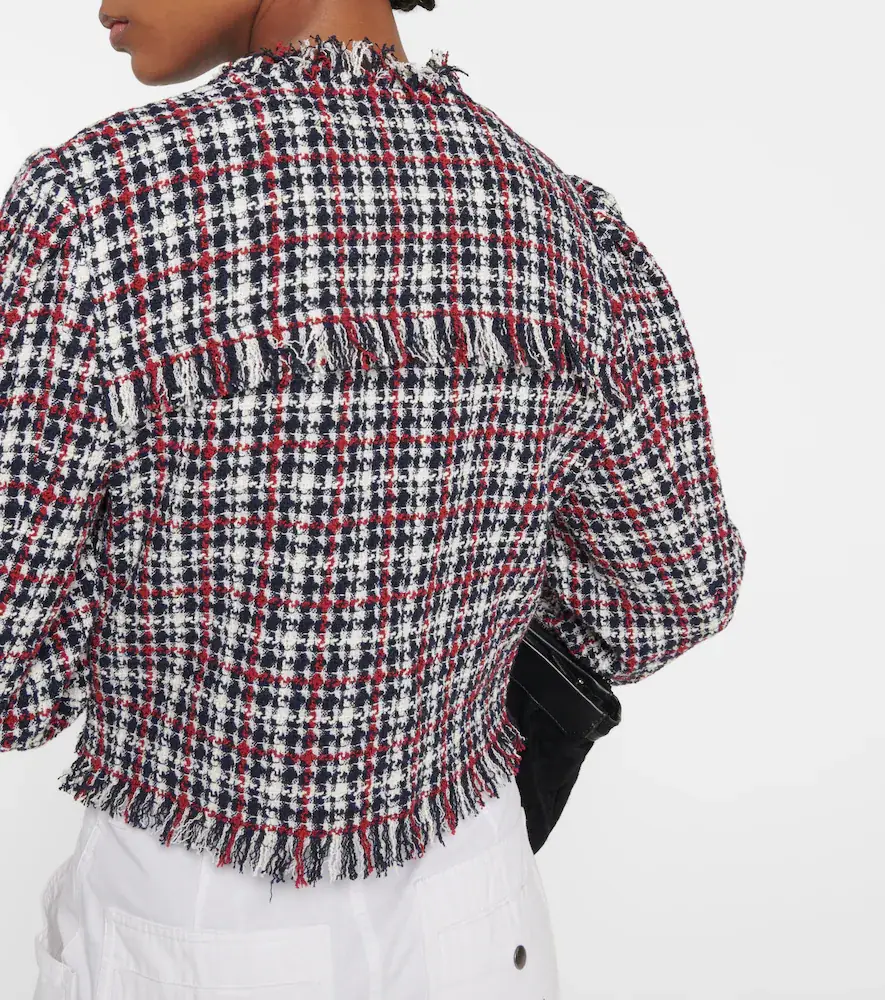 Marant Étoile Cotton-blend tweed jacket | Thumbnail 5 Marant Étoile Cotton-blend tweed jacket | Thumbnail 5