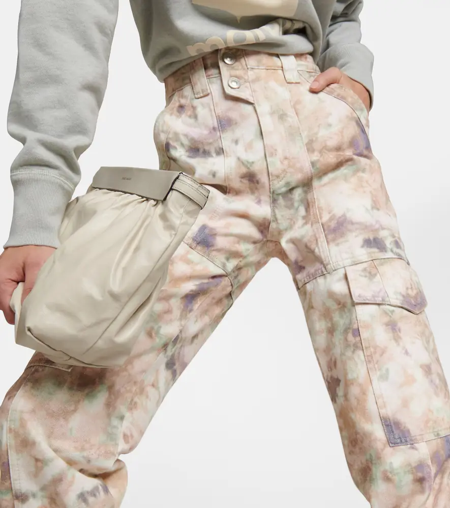 Marant Étoile Vayoneo printed denim cargo pants | Thumbnail 2