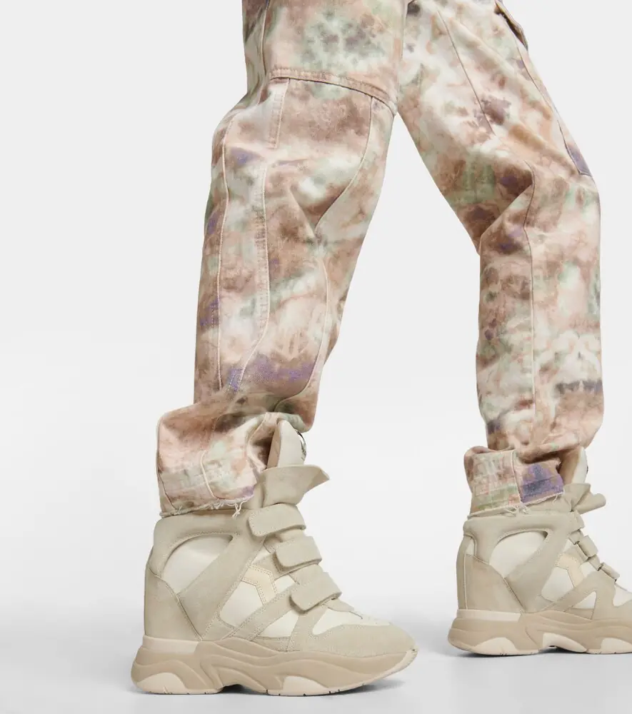 Marant Étoile Vayoneo printed denim cargo pants | Thumbnail 5
