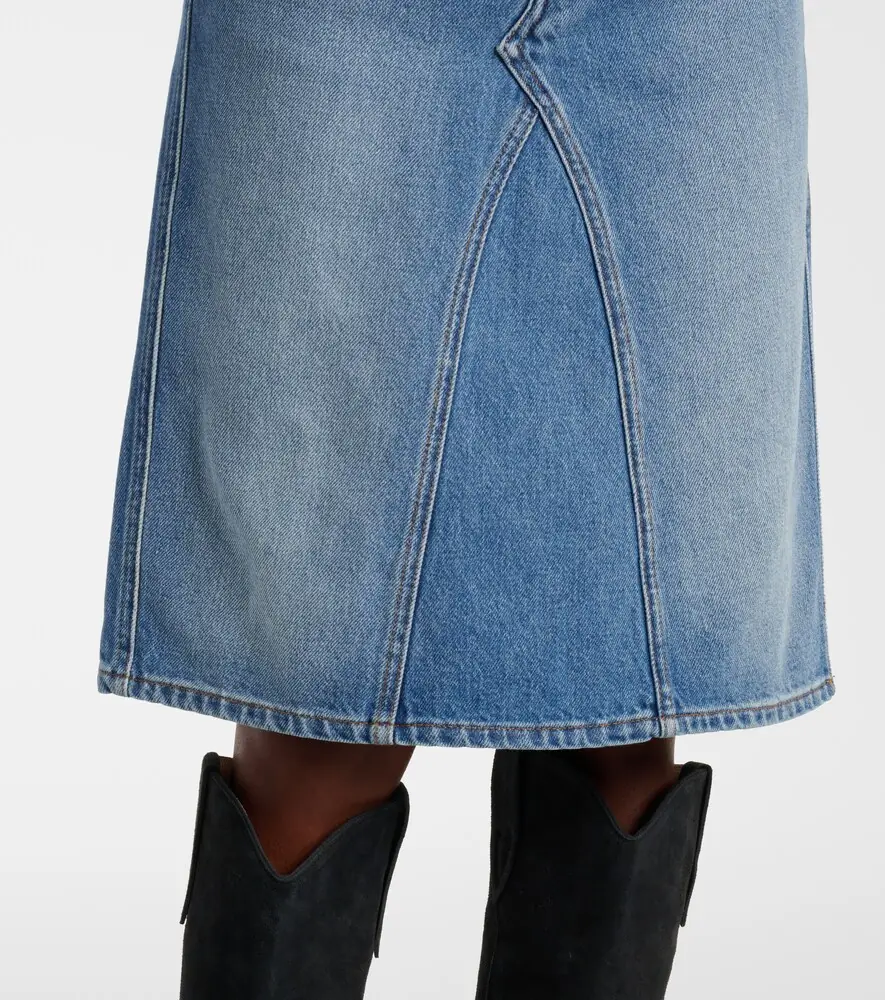 Marant Étoile Fiali denim midi skirt | Thumbnail 5