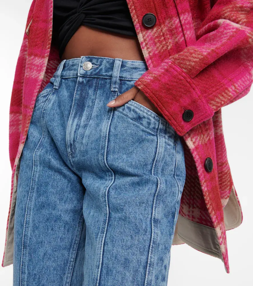 Marant Étoile Sulanoa mid-rise slim jeans | Thumbnail 4 Marant Étoile Sulanoa mid-rise slim jeans | Thumbnail 4