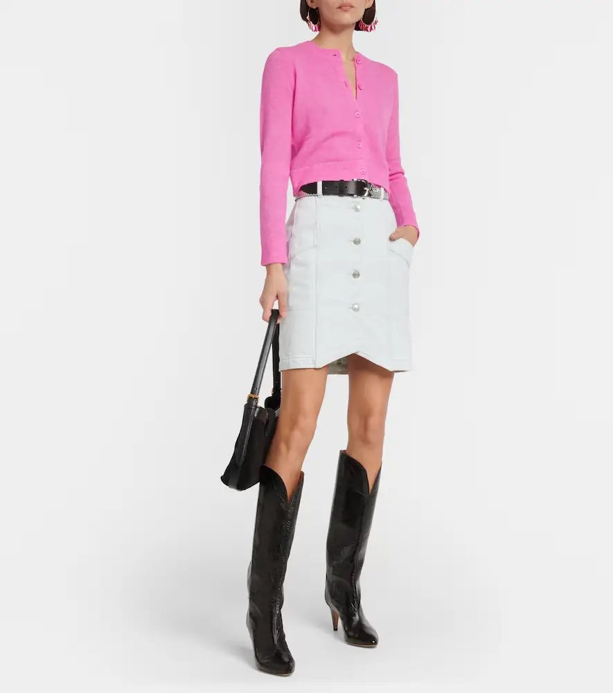 Marant Étoile Sabel high-rise denim miniskirt | Thumbnail 3