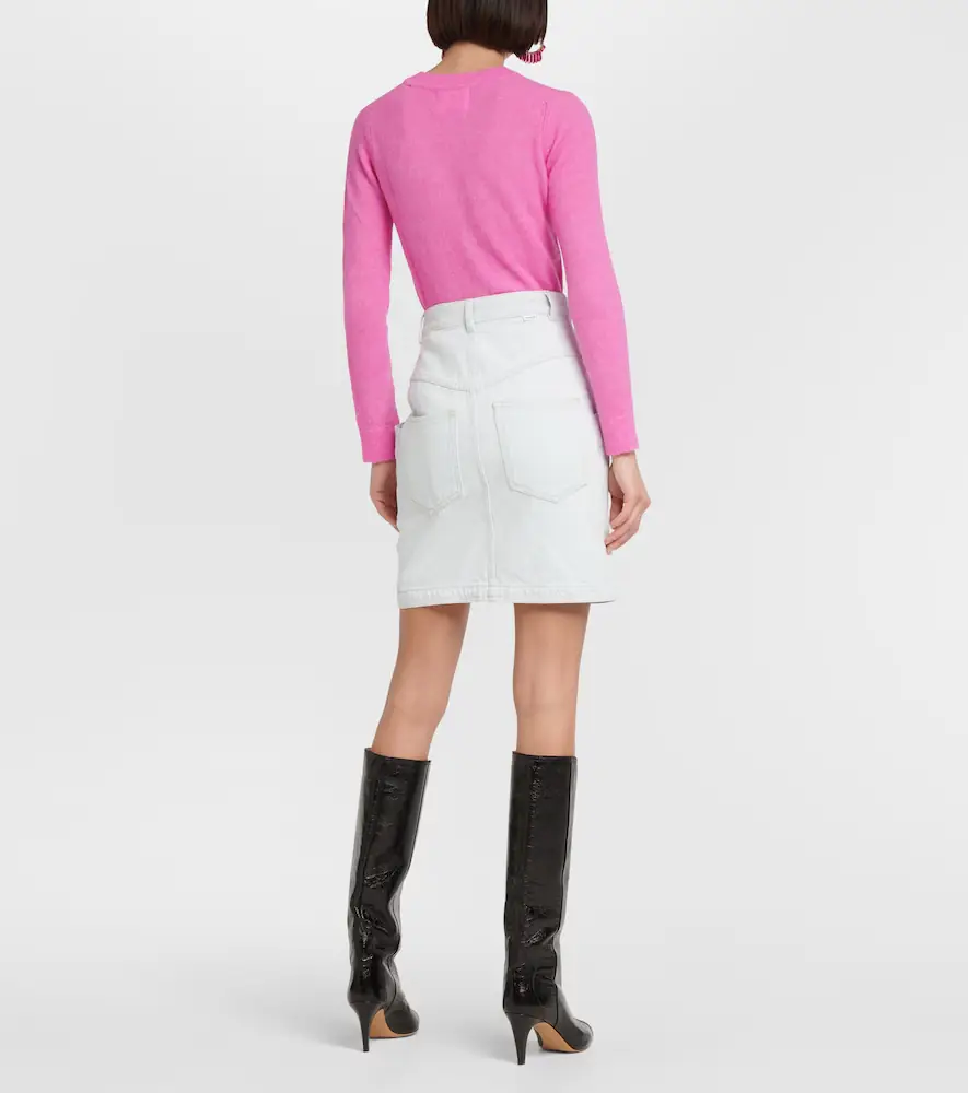 Marant Étoile Sabel high-rise denim miniskirt | Thumbnail 4