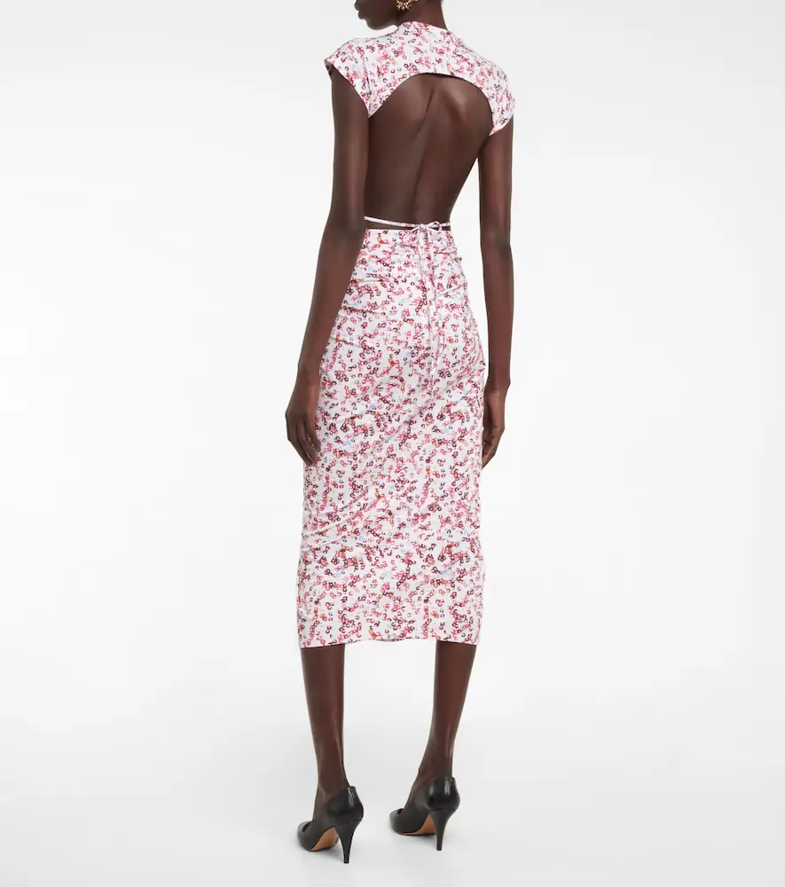 Marant Étoile Jeldia printed jersey midi skirt | Thumbnail 2