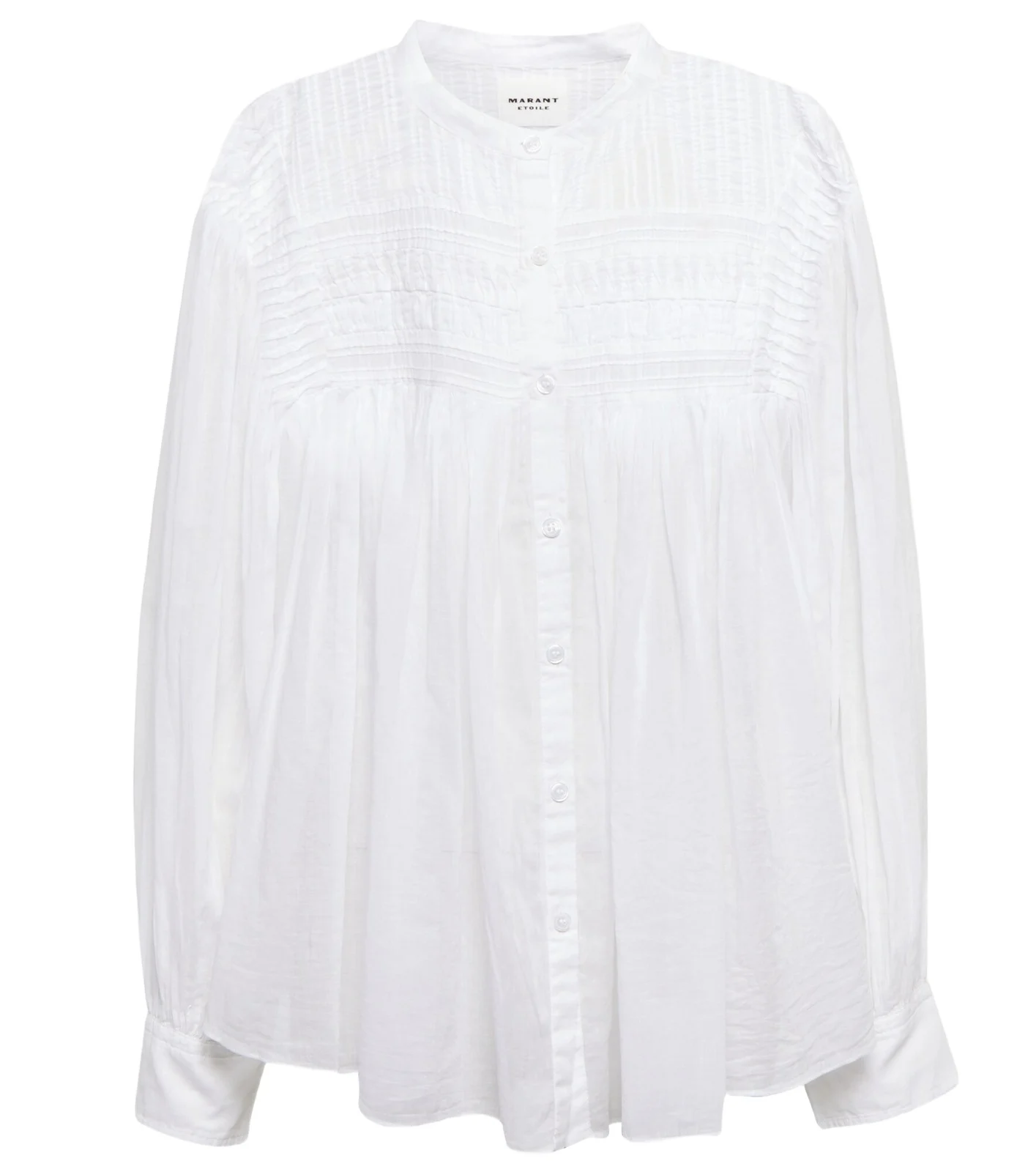 Plalia oversized cotton blouse Plalia oversized cotton blouse