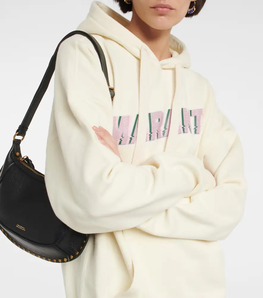 Marant Étoile Mansel logo cotton-blend hoodie | Thumbnail 2