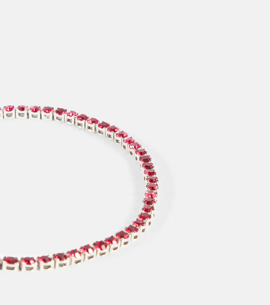 Amina Muaddi Tennis crystal-embellished necklace | Thumbnail 2 Amina Muaddi Tennis crystal-embellished necklace | Thumbnail 2