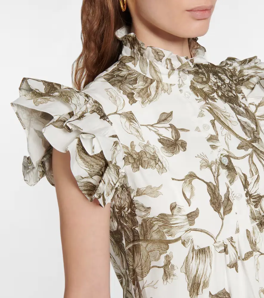 Erdem Pomona printed cotton minidress | Thumbnail 5 Erdem Pomona printed cotton minidress | Thumbnail 5
