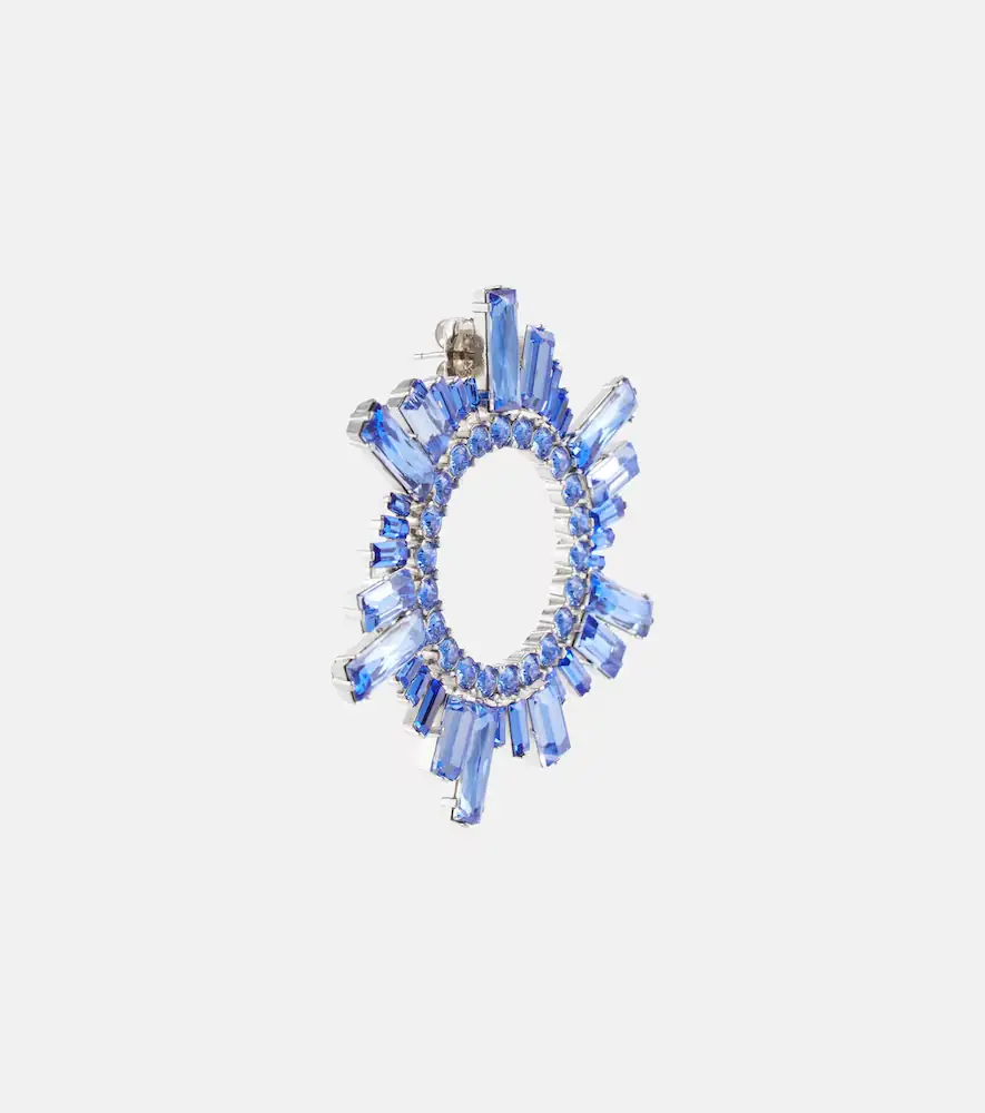 Amina Muaddi Begum crystal-embellished earrings | Thumbnail 3