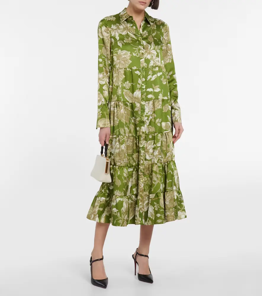 Erdem Palmira floral midi dress | Thumbnail 3