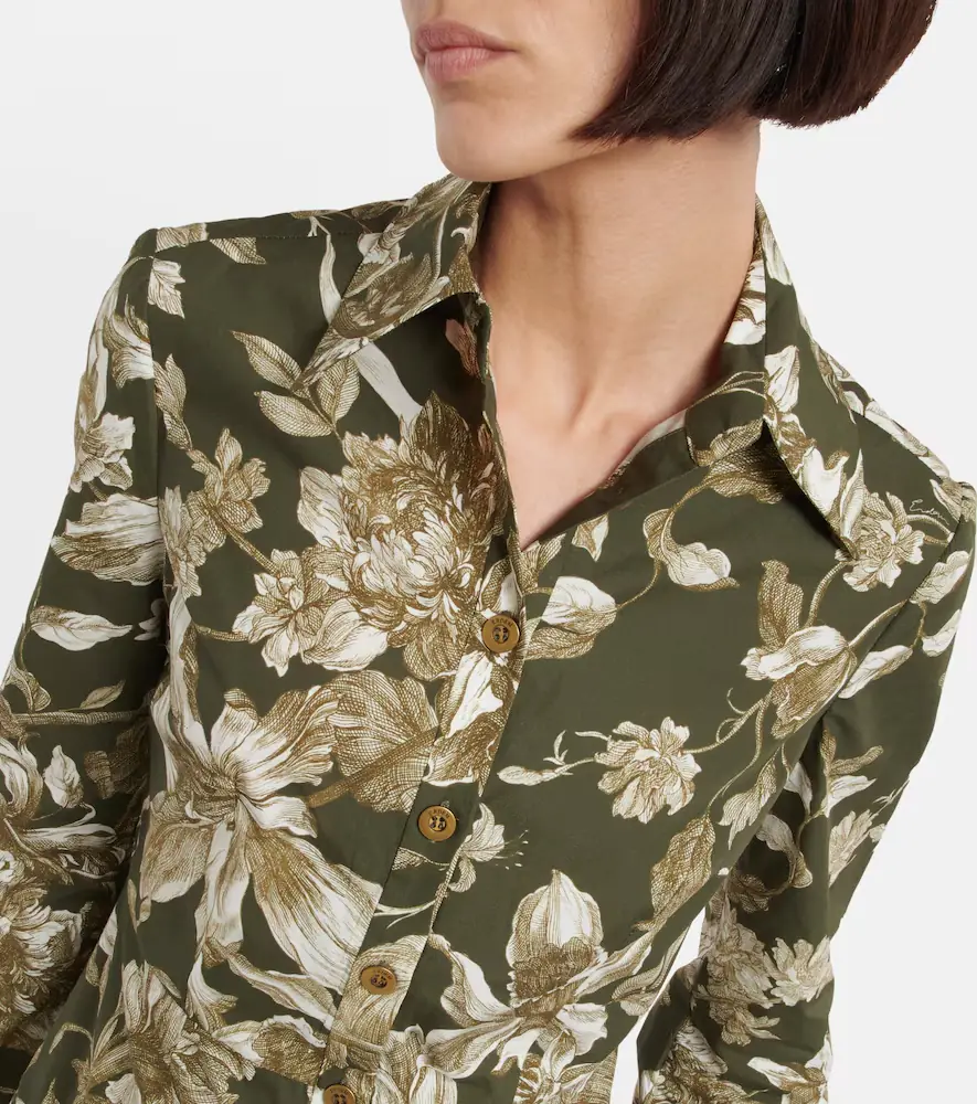 Erdem Apolonia cotton shirt dress | Thumbnail 2