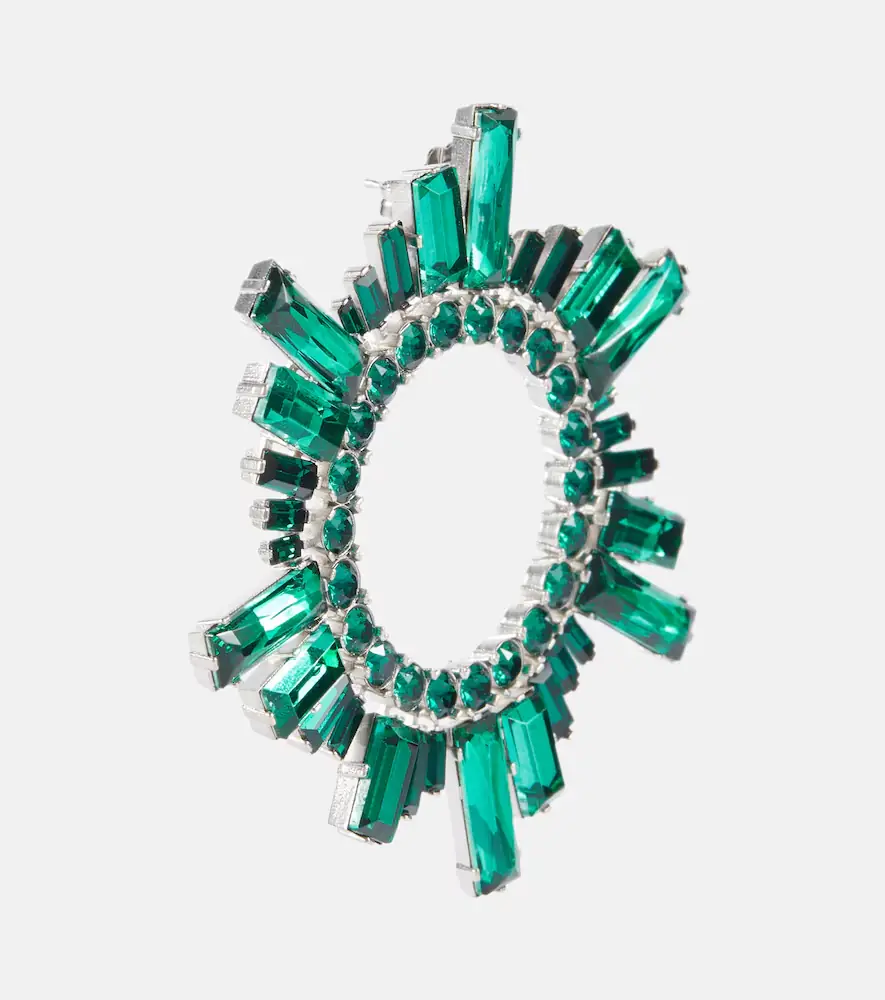 Amina Muaddi Begum crystal-embellished earrings | Thumbnail 4