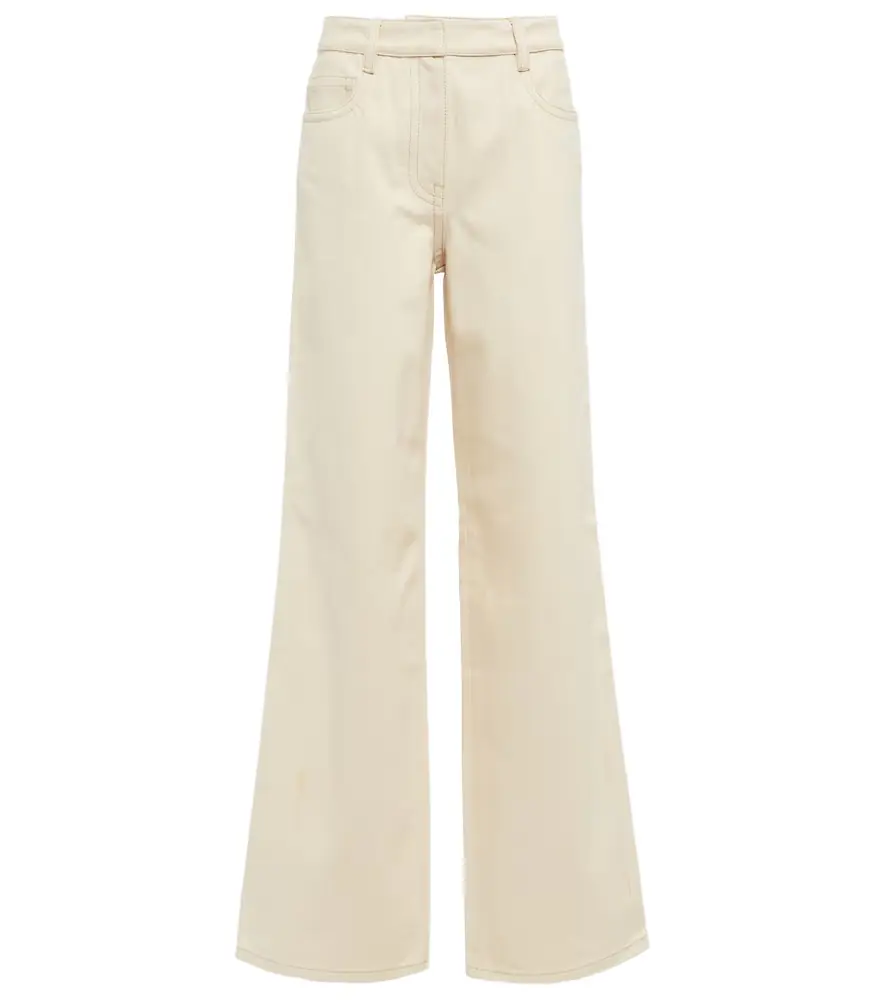 Prada High-rise wide-leg jeans | Image 1 Prada High-rise wide-leg jeans | Image 1