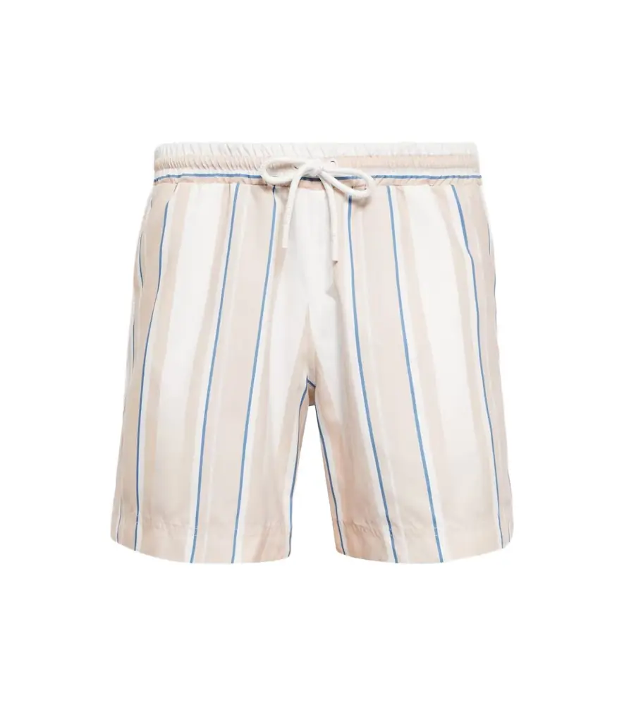 Commas Striped swim shorts