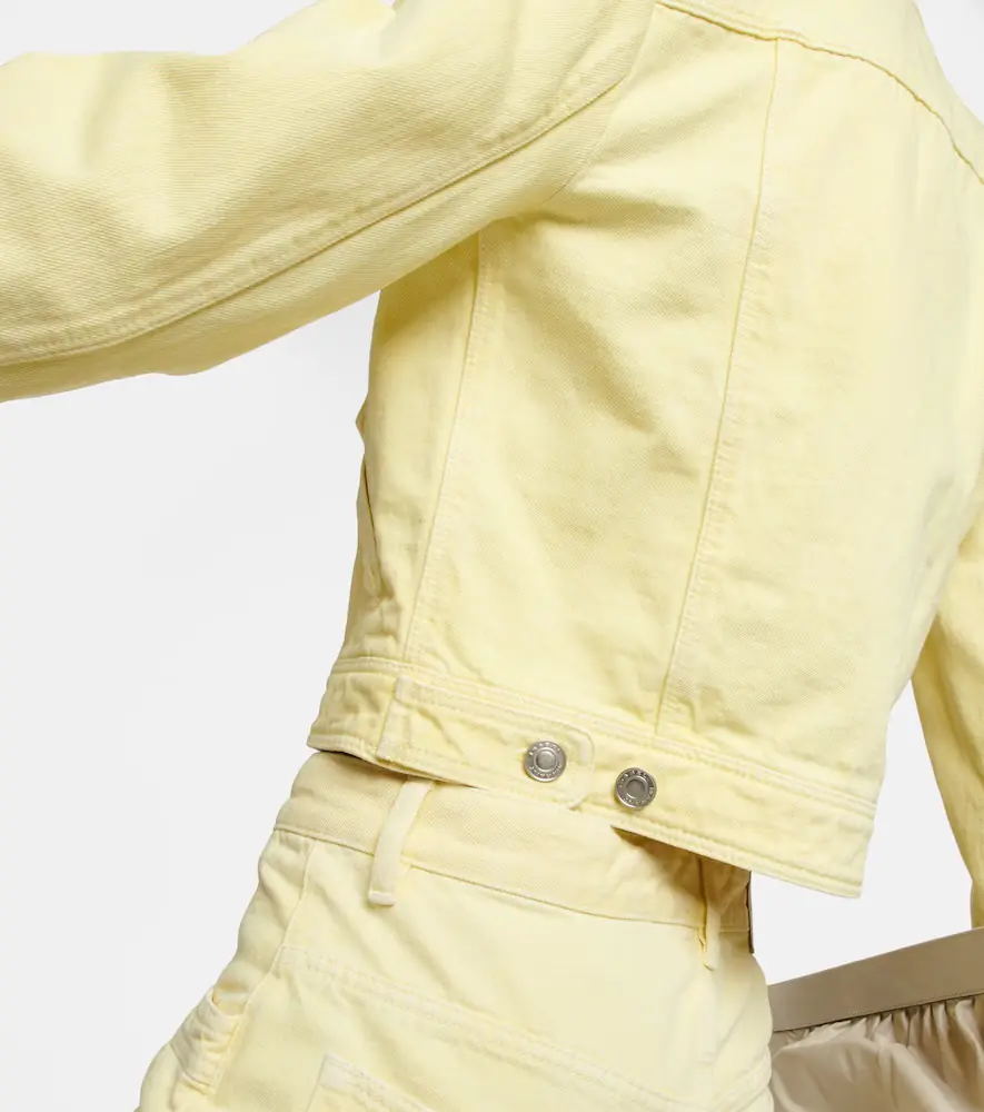 Isabel Marant Valene cropped denim jacket | Thumbnail 2