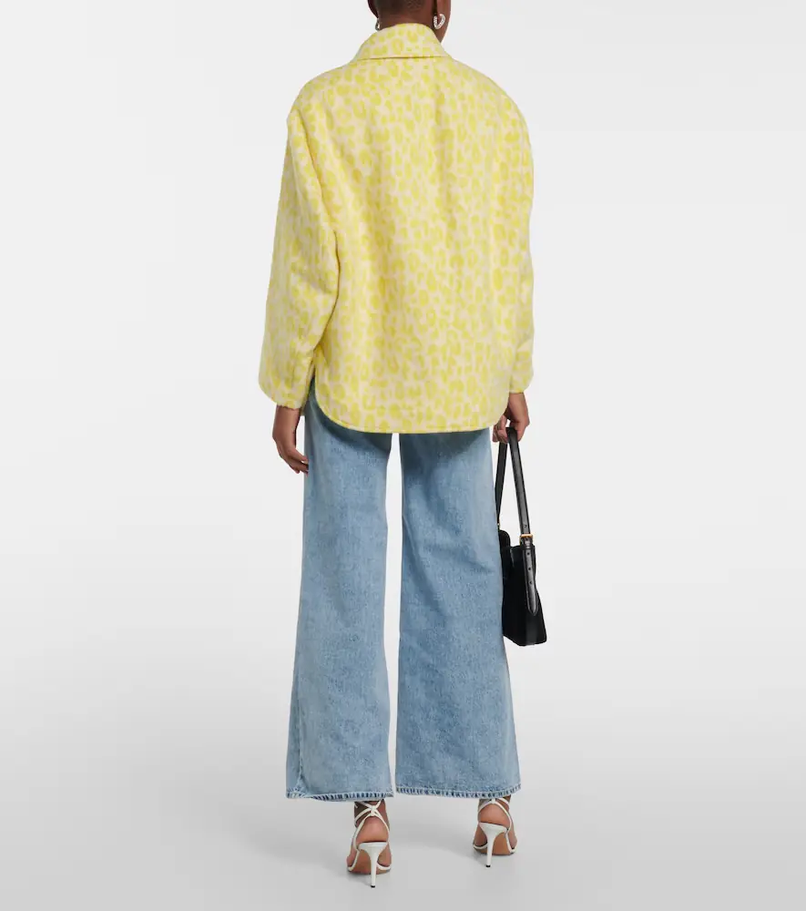 Isabel Marant Printed virgin wool overshirt | Thumbnail 2