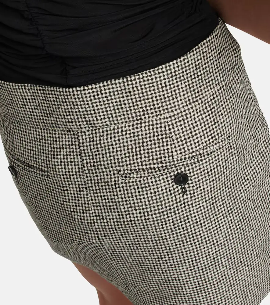 Isabel Marant Licoba crêpe miniskirt | Thumbnail 4 Isabel Marant Licoba crêpe miniskirt | Thumbnail 4