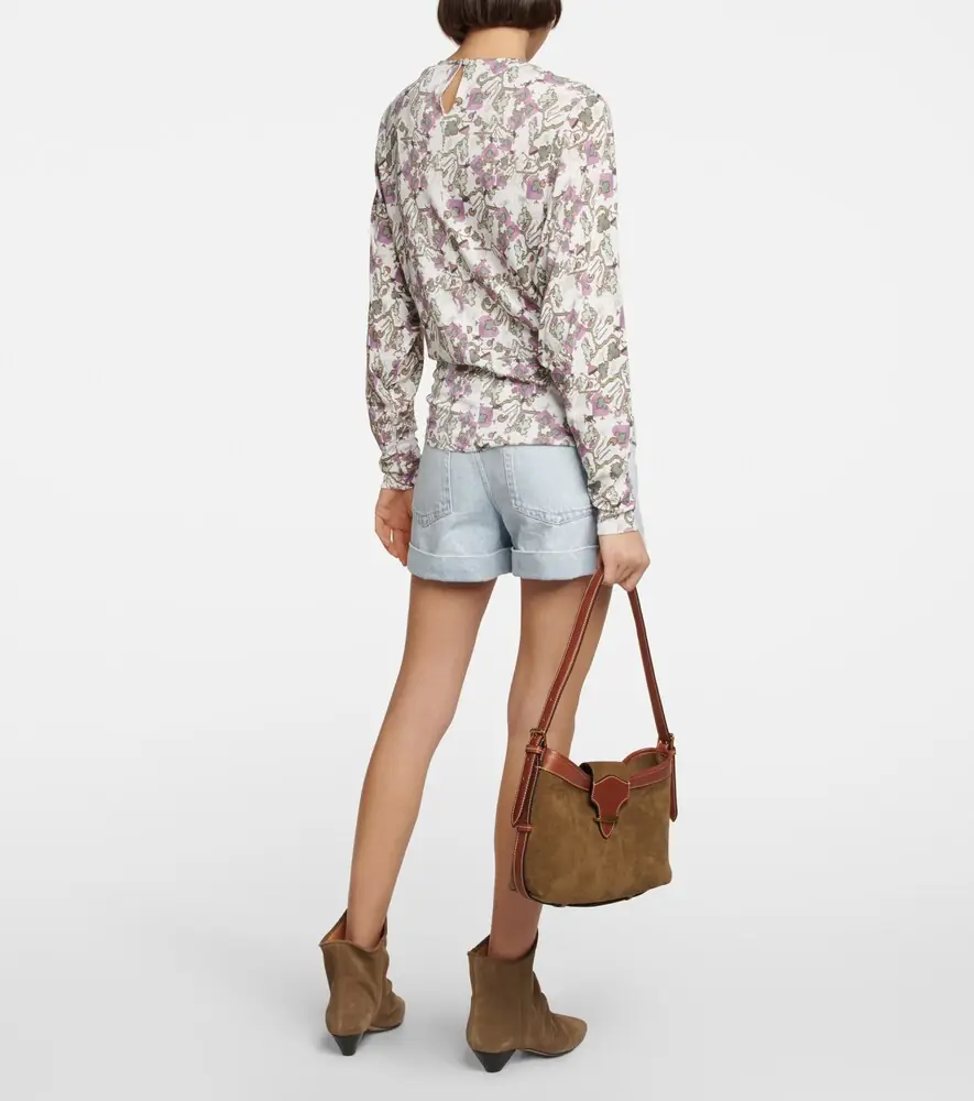 Isabel Marant Jociae printed jersey top | Thumbnail 4 Isabel Marant Jociae printed jersey top | Thumbnail 4