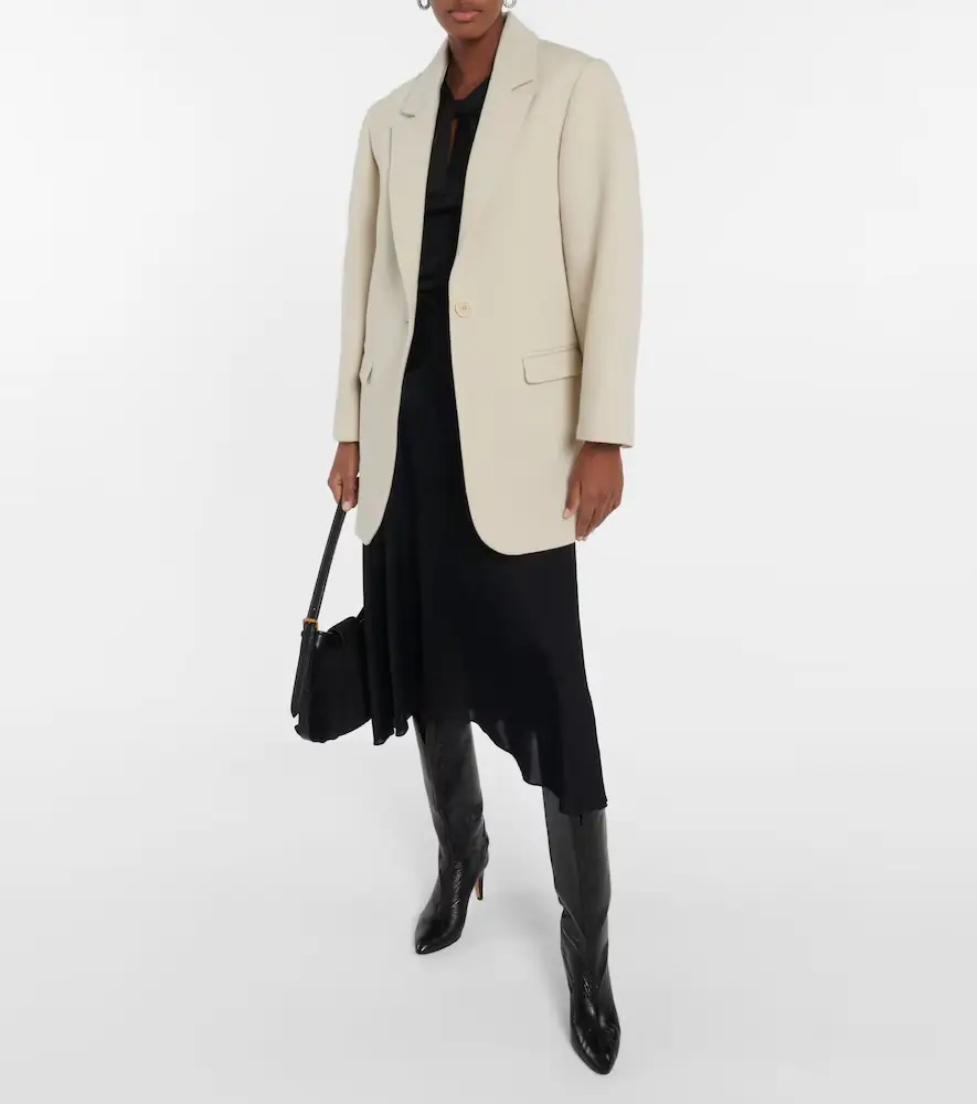 Isabel Marant Jilinka wool and cotton coat | Thumbnail 3 Isabel Marant Jilinka wool and cotton coat | Thumbnail 3