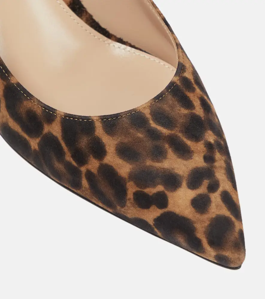 Gianvito Rossi Gianvito 70 leopard-print suede pumps | Thumbnail 2